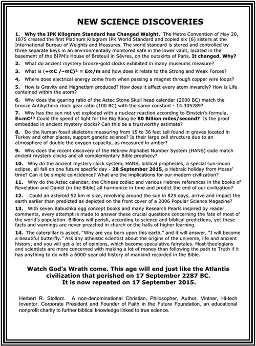 New Science Discoveries